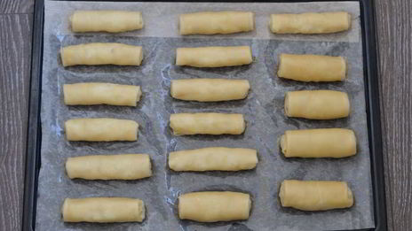 пирожки из тончайшего теста с яблочным рисом