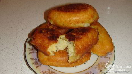 пирожки пышные с картофельной и капустной начинкой
