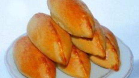 пирожки с грибами и луком