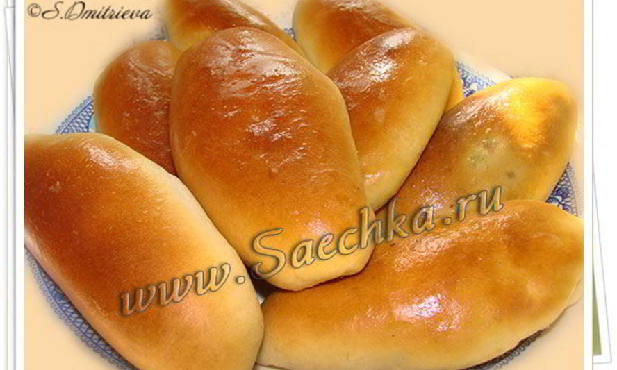 Рецепт пирожков с капустой из постного дрожжевого теста