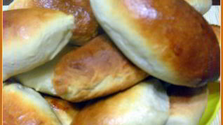 Пирожки с картофелем и опятами