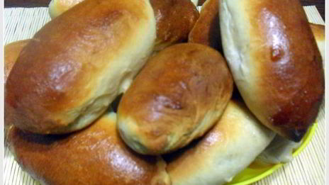 пирожки с картофелем и опятами