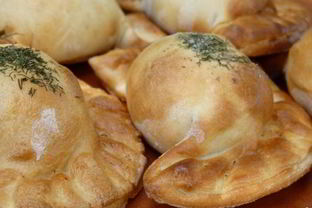 Пирожки с картошкой и укропом