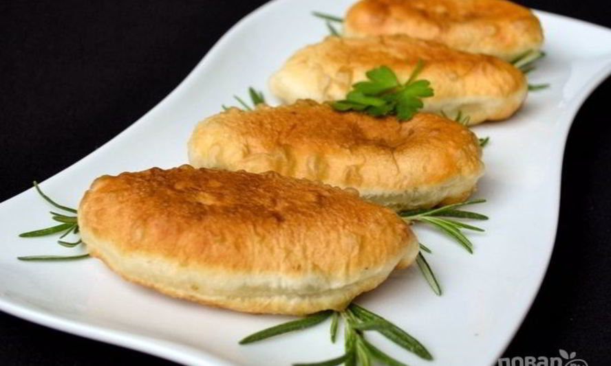 Рецепт пирожков с картошкой, жаренные на сковороде