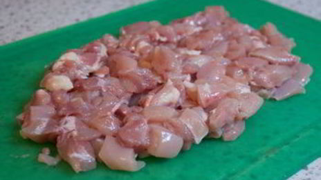 пирожки с курицей и грибами