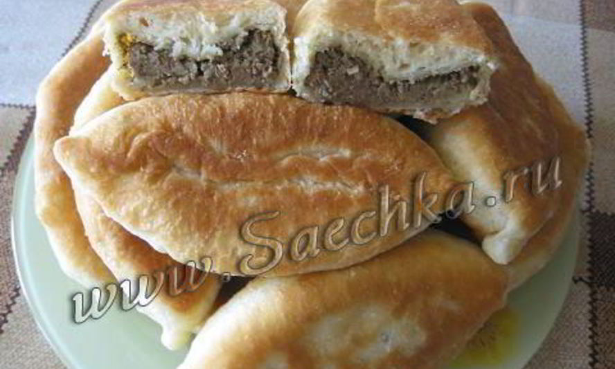 Рецепт пирожков с печенью