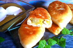 Пирожки с ревенем