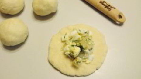 пирожки с яйцами на кефире