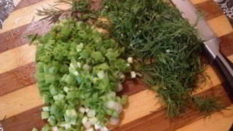 пирожки с зеленью