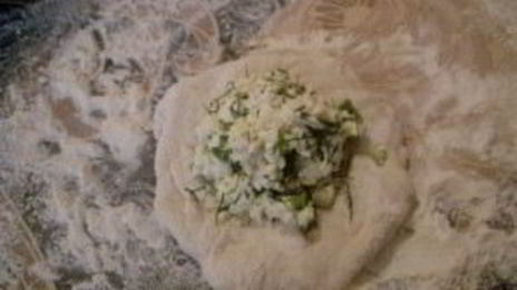 пирожки с зеленью