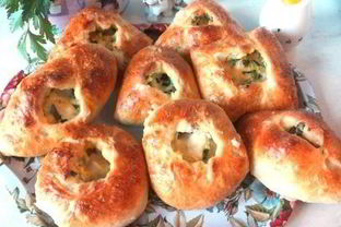 Пирожки Три сыра