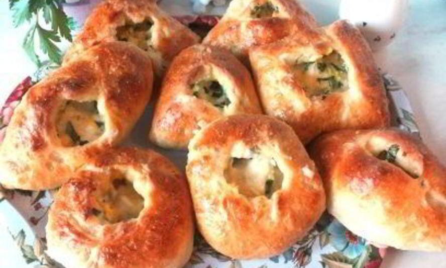 Рецепт пирожков три сыра