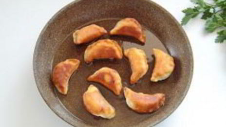 постные пирожки с фасолью