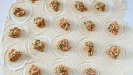 постные пирожки с фасолью