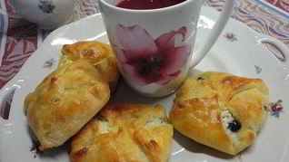 Творожные пирожки с творогом