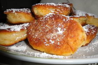 Творожные пирожки жареные