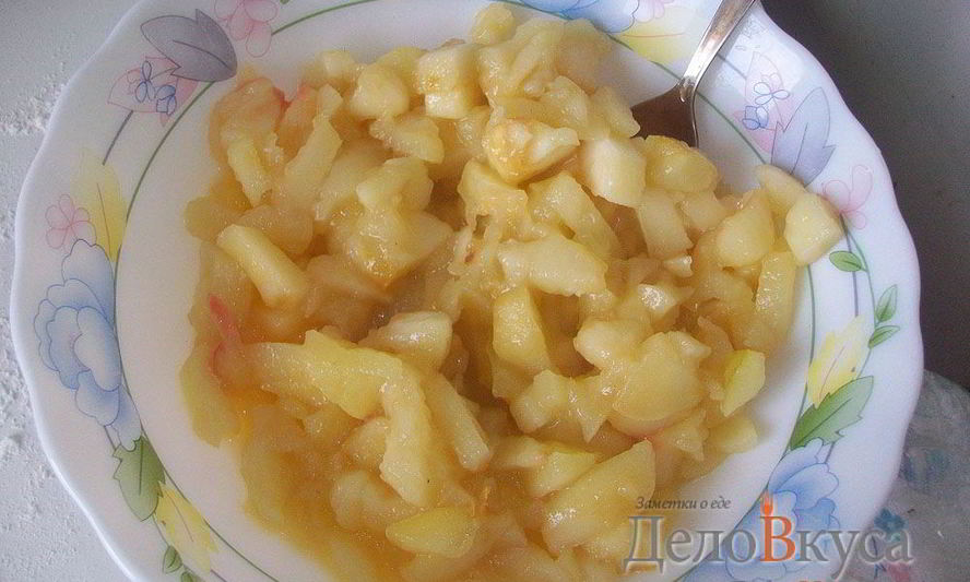 Рецепт яблочной начинки для пирожков
