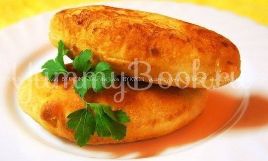 Рецепт жареных пирожков на кефире с картошкой