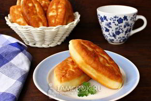 Жареные пирожки с грибами