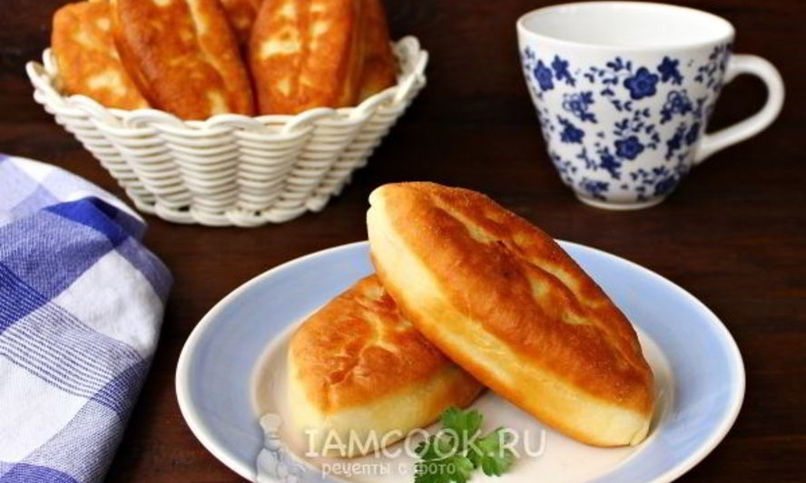 Рецепт жареных пирожков с грибами