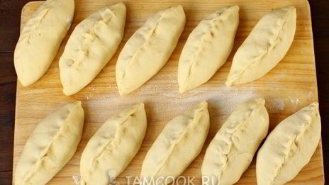 жареные пирожки с грибами