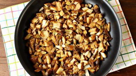 жареные пирожки с грибами