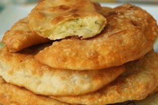 Жареные пирожки с картошкой