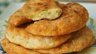 Жареные пирожки с картошкой