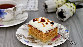 Баварские пирожные бисквитно песочные