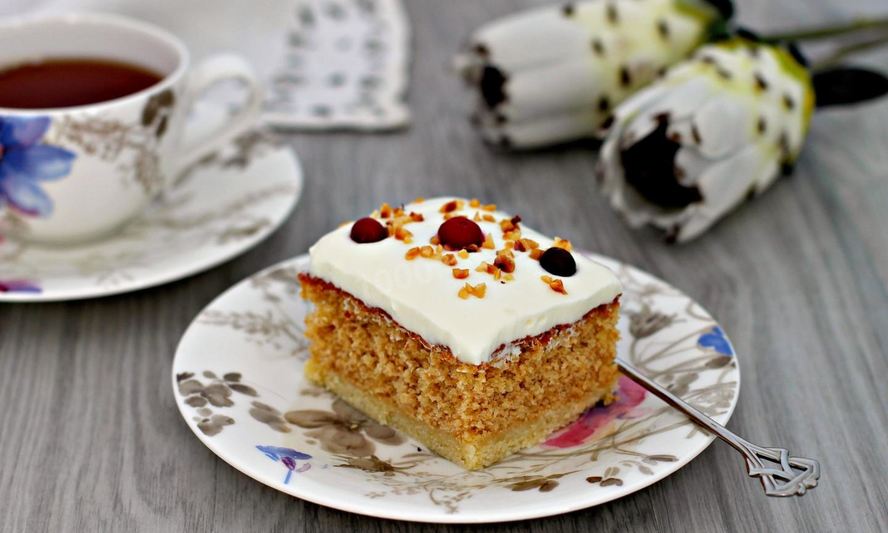 Рецепт баварских пирожных бисквитно песочные