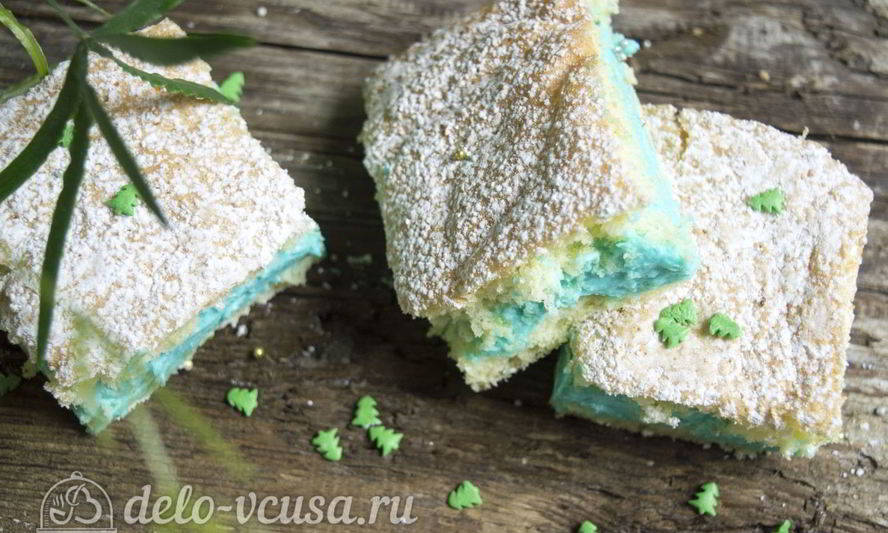 Рецепт бисквитного пирожного со сливочным кремом