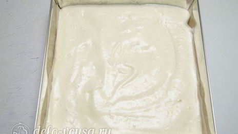 бисквитное пирожное со сливочным кремом