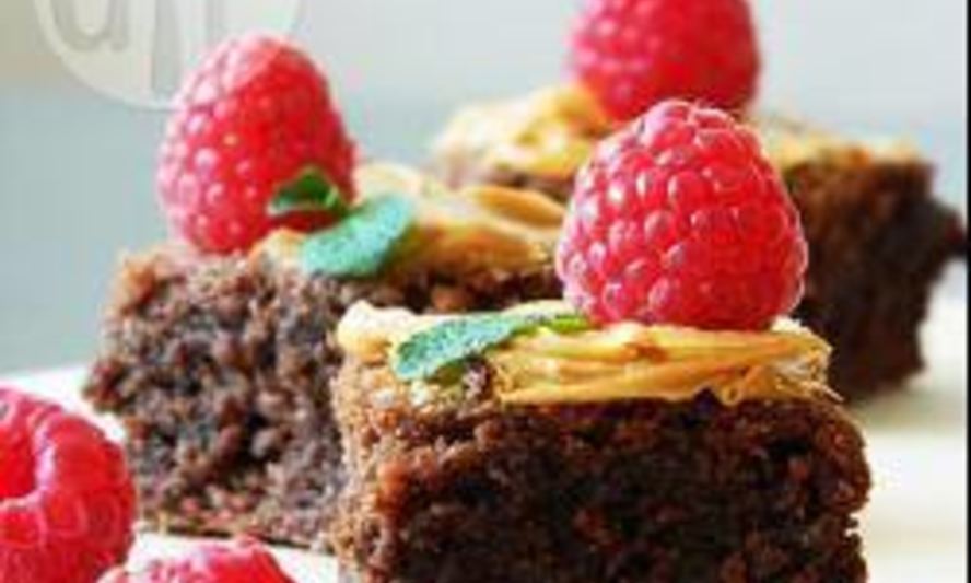 Рецепт брауни с арахисовой пастой