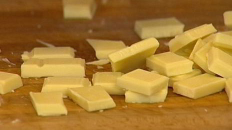 брауни с макадамией и белым шоколадом