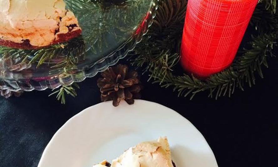 Рецепт брауни с меренгами