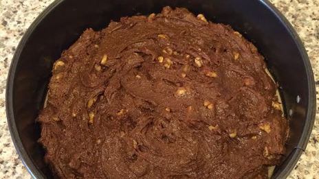 брауни с меренгами