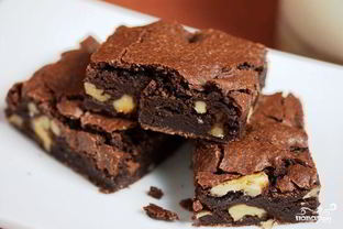 Брауни с орехами