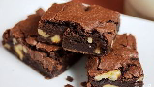 Брауни с орехами