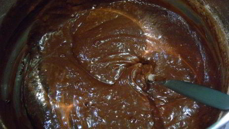 брауни с вишней на темном пиве