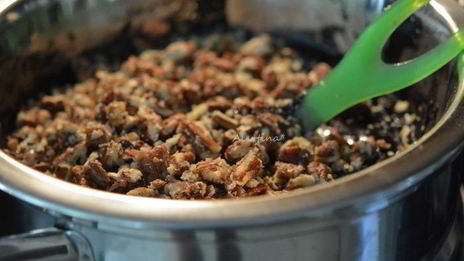 брауни в вафельном стаканчике