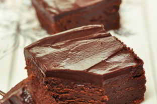 Брауниз с маскарпоне и ганашем