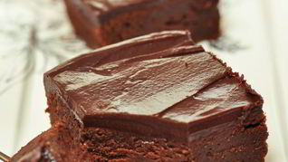 Брауниз с маскарпоне и ганашем