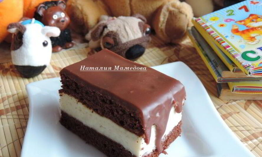 Рецепт детского шоколадного пирожного киндер