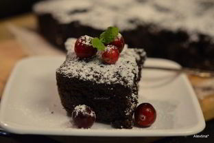 Клюквенный брауни