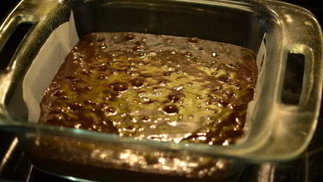 клюквенный брауни