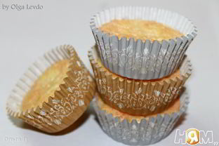 Кокосово-сырные пирожные