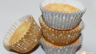 Кокосово-сырные пирожные