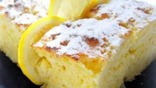 Легкие лимонные пирожные