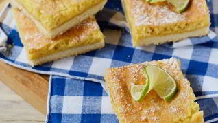 Лимонные пирожные