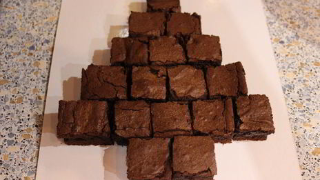 новогодний брауни